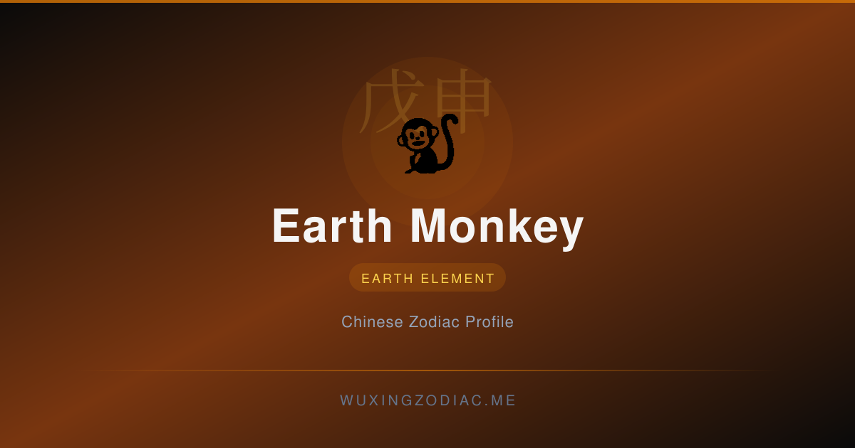 Earth Monkey Element Tee