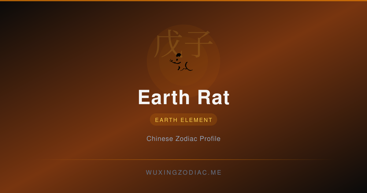 Earth Rat Element Tee
