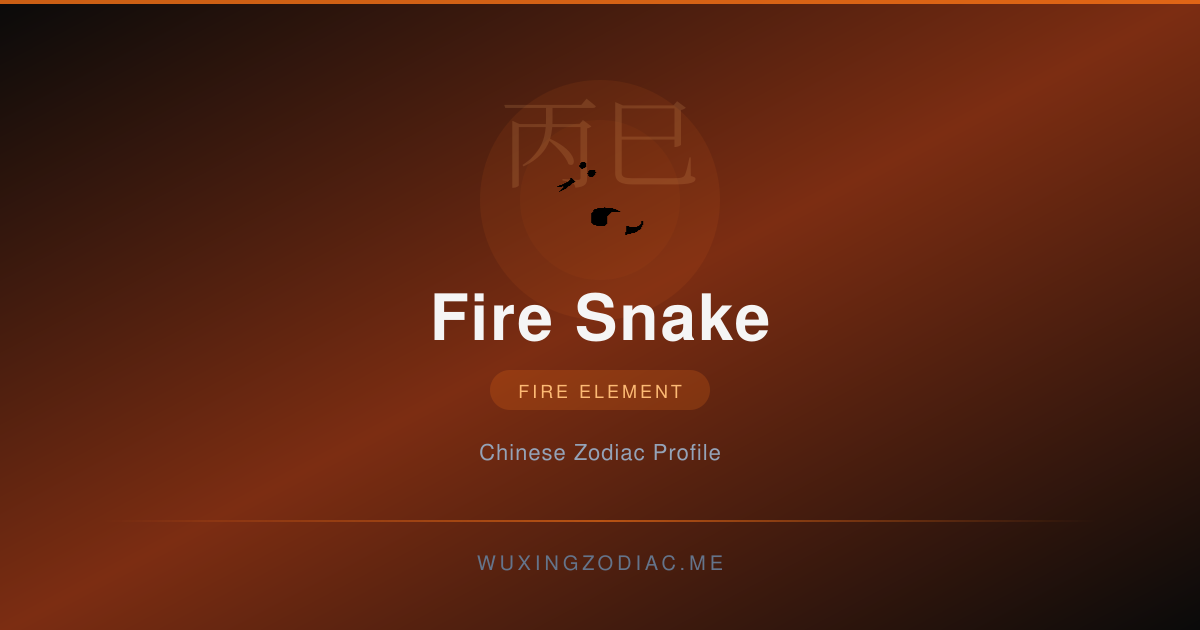 Fire Snake Element Tee