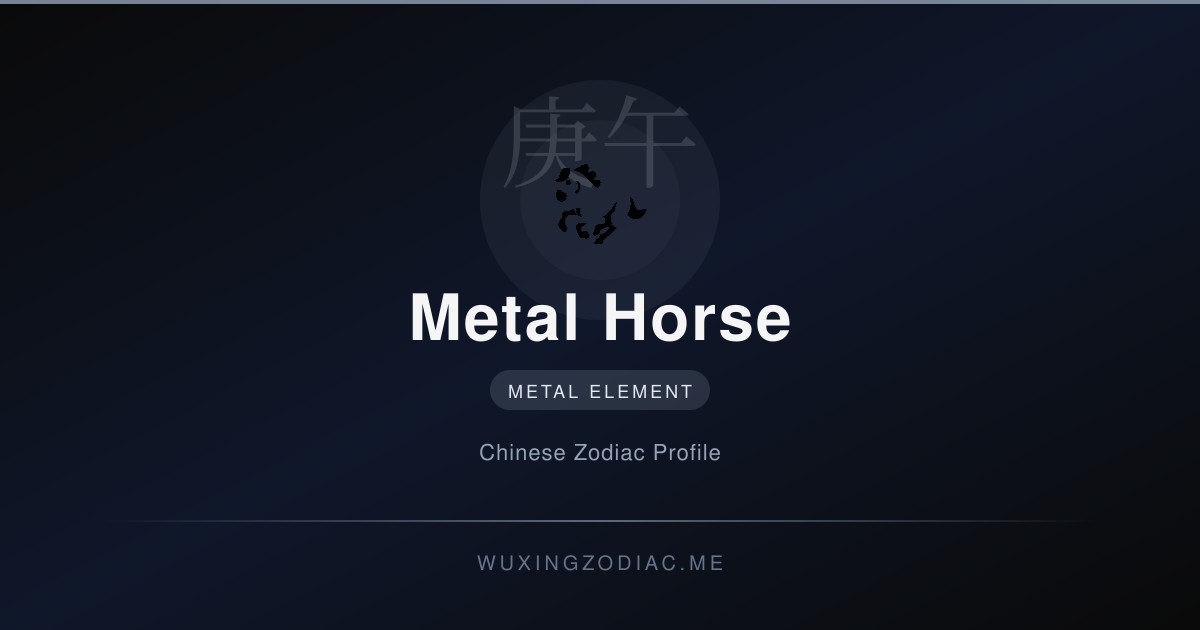 Metal Horse Element Tee