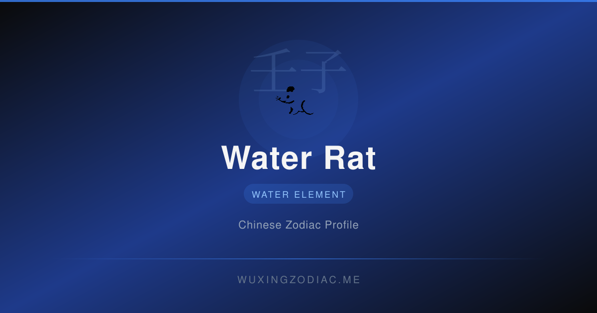 Water Rat Element Tee